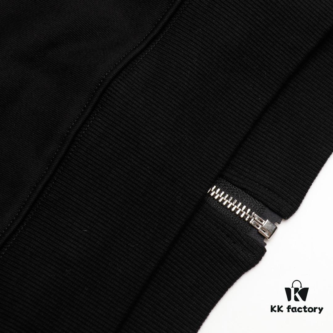 KENZO KZ 24 FW Square Logo Hooded Zip-Up Sweatshirt