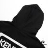 KENZO Koushun Takada KZ 24 Spring Collection Black and White Letter Zipper Hooded Jacket