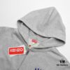 KENZO KZ 23FW Blue Floral Zip-Up Hoodie