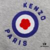 KENZO KZ 23FW Blue Floral Zip-Up Hoodie
