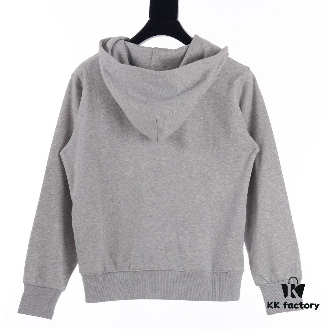 KENZO KZ 23FW Blue Floral Zip-Up Hoodie