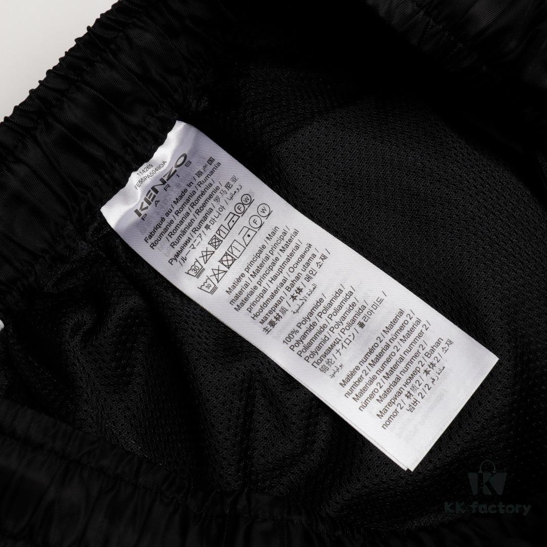 KENZO Kenzo KZ 24 Spring Collection Men's Letter Logo Casual Straight-Leg Long Pants