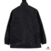 KENZO KZ 24 New Arrival Black Label White Embroidery Lightweight Cotton Stand-Collar Jacket