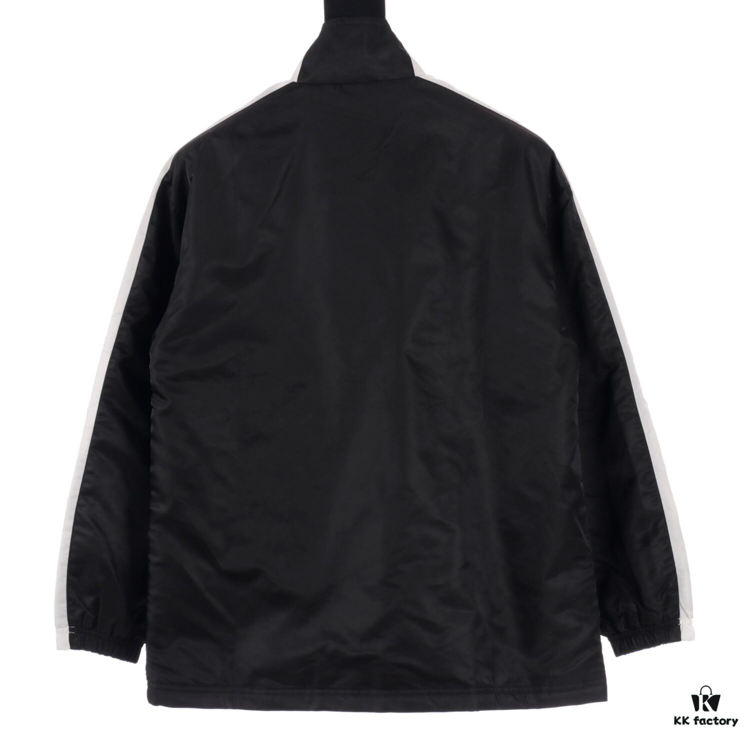 KENZO KZ 24 New Arrival Black Label White Embroidery Lightweight Cotton Stand-Collar Jacket
