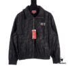 KENZO Takada KZ Windbreaker Series All-Over Letter Print Hidden Hood Zip-Up Jacket