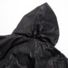 KENZO Takada KZ Windbreaker Series All-Over Letter Print Hidden Hood Zip-Up Jacket