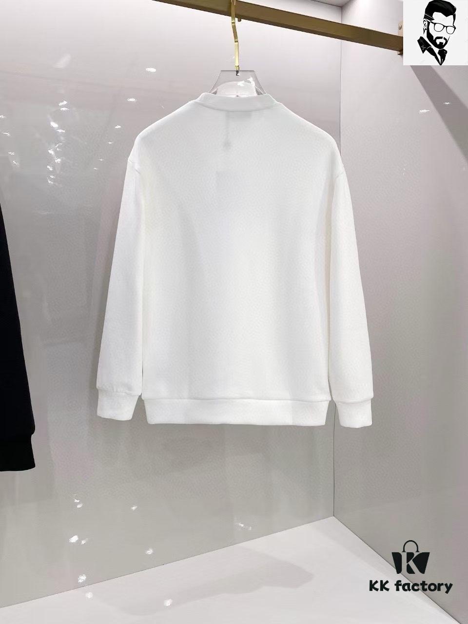 KENZO 2024 SS New Arrival Long Sleeve Crew Neck Sweatshirt for Men – Lightweight, Breathable Premium Tencel Roma Fabric, Soft and Comfortable with 3D Textured Design, Stylish Everyday Wear, Ideal Gift or Personal Choice