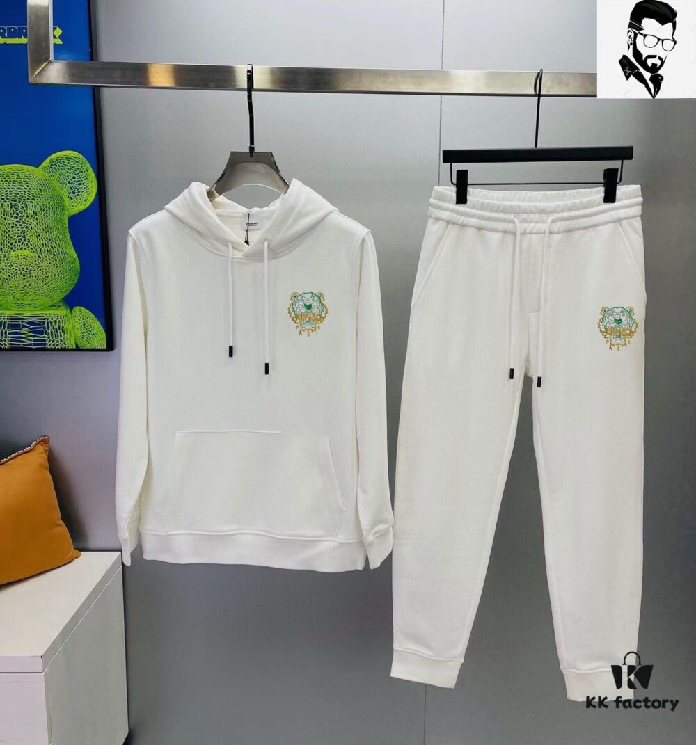 KENZO 2024 New Arrival Premium Sweatshirt Set – Crafted from 100% Natural High-Quality Roman Cotton, Perfect Fit Design by Top Fashion Designers, Elegant Metal Hardware, Comfortable and Luxurious – Ideal for All Body Types