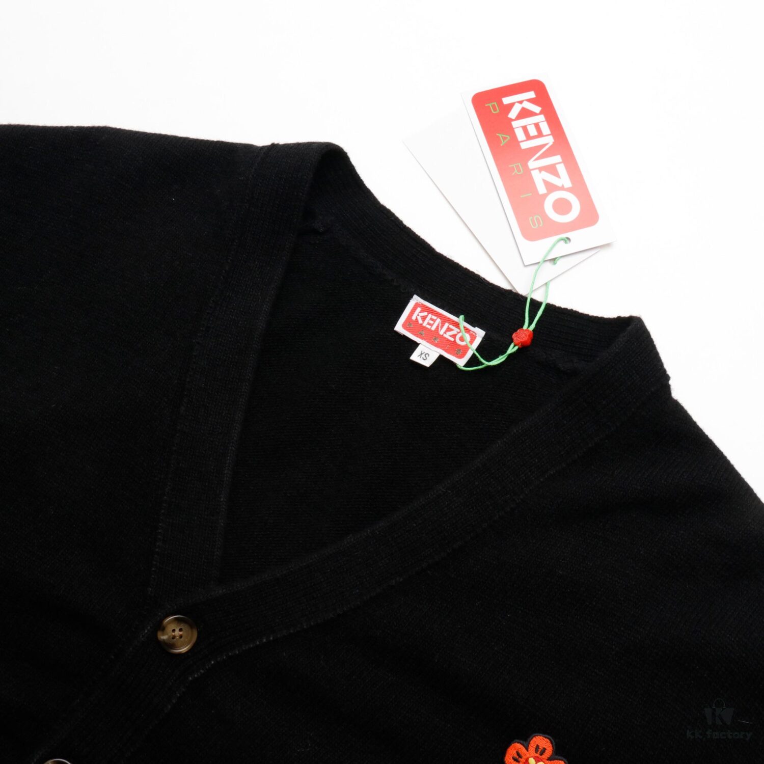 Kenzo KZ 23FW BOKE Floral Sweater Knit Cardigan