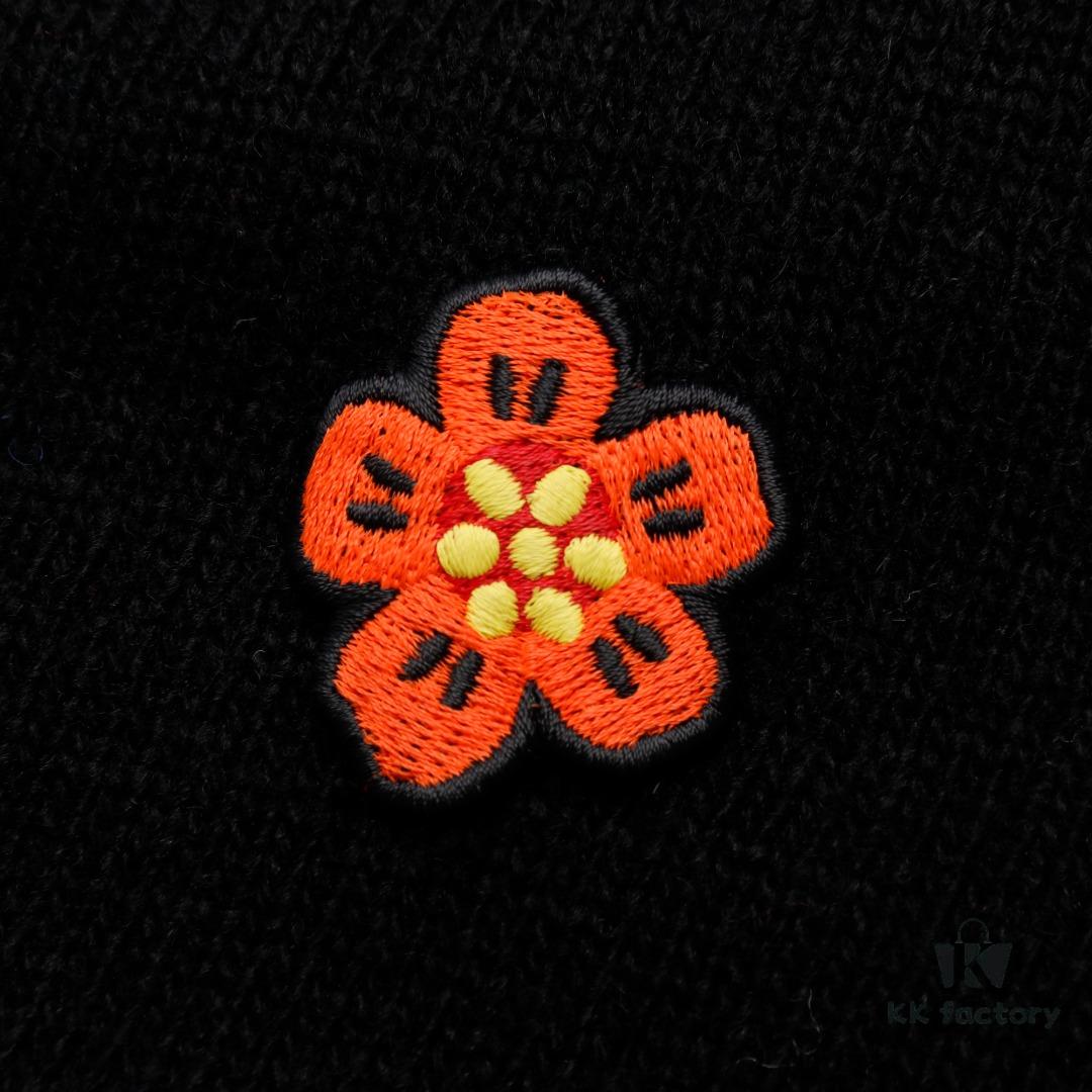 Kenzo KZ 23FW BOKE Floral Sweater Knit Cardigan