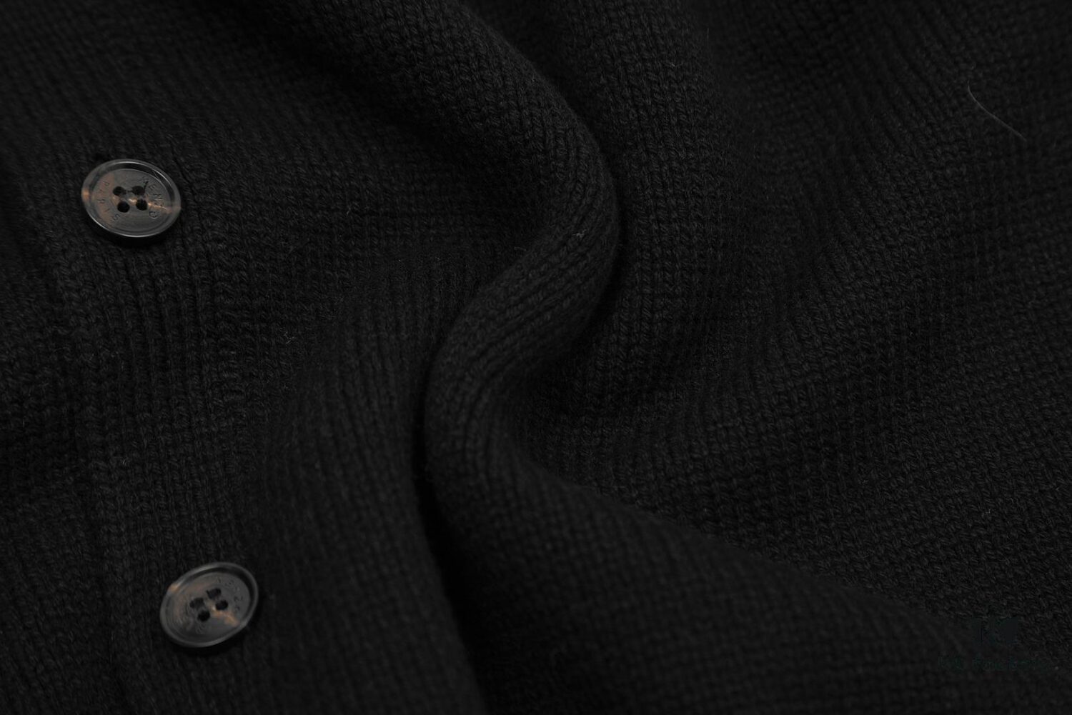 KENZO Begonia Flower V-Neck Solid Color Embroidered Logo Unisex Knit Cardigan