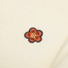 KENZO Begonia Flower V-Neck Embroidered Logo Unisex Knit Cardigan