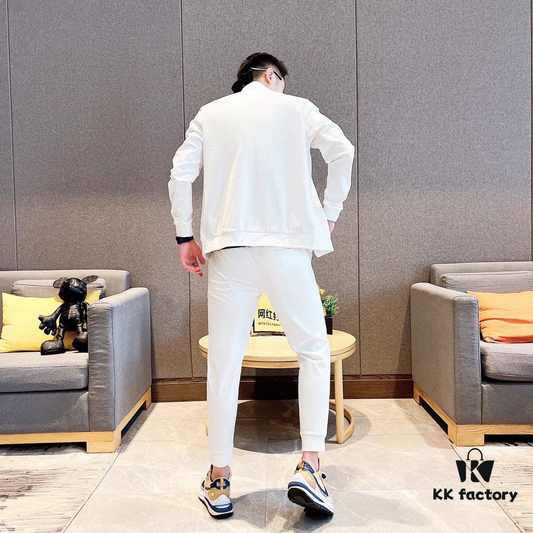 KENZO 2024 New Arrival Cardigan Sweatshirt Set, Premium 100% Roman Cotton, Elegant and Comfortable Unisex Design