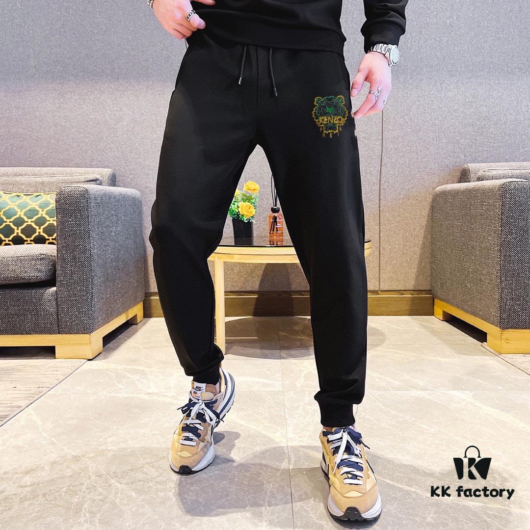 KENZO 2024 New Arrival Cardigan Sweatshirt Set, Premium 100% Roman Cotton, Elegant and Comfortable Unisex Design