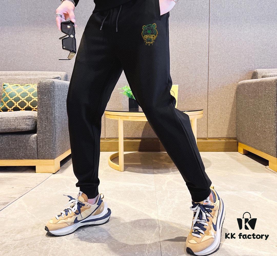 KENZO 2024 New Arrival Cardigan Sweatshirt Set, Premium 100% Roman Cotton, Elegant and Comfortable Unisex Design