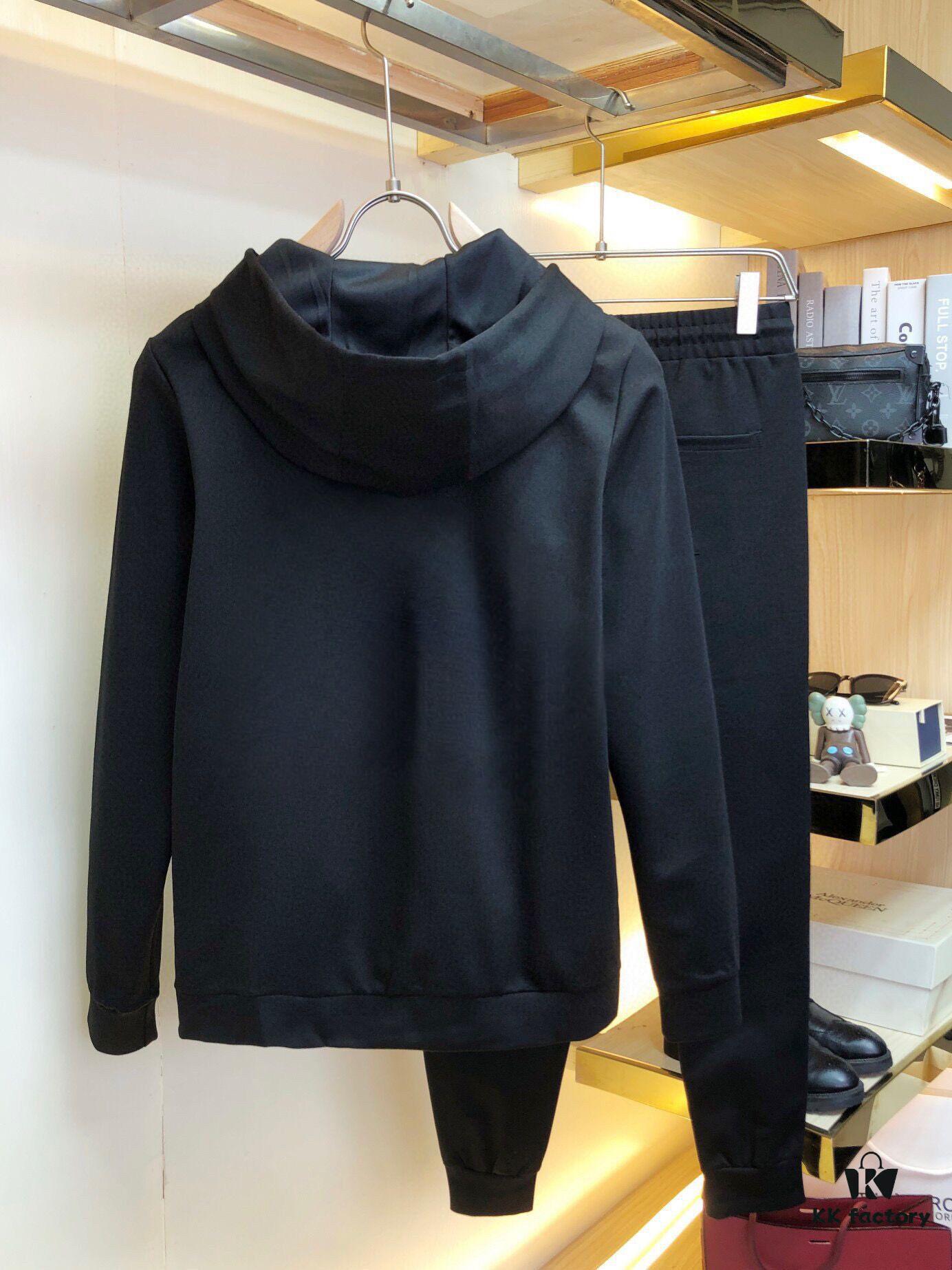 KENZO 2024 New Arrival Cardigan Sweatshirt Set, Premium 100% Natural Roman Cotton, Elegant and Comfortable Unisex Design