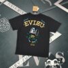 Evisu 2025 New Year God Printed T-Shirt High-Quality Version Premium 300g Double-Yarn Cotton Unisex Loose Fit