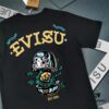 Evisu 2025 New Year God Printed T-Shirt High-Quality Version Premium 300g Double-Yarn Cotton Unisex Loose Fit