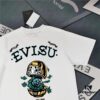 Evisu Fortune God 2025 New Print T-Shirt High Version   Premium Quality   300g Double-Yarn Pure Cotton Fabric Unisex Loose Fit