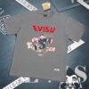 Evisu Fortune God 2025 New Print T-Shirt High Version   Premium Quality   300g Double-Yarn Pure Cotton Fabric Unisex Loose Fit