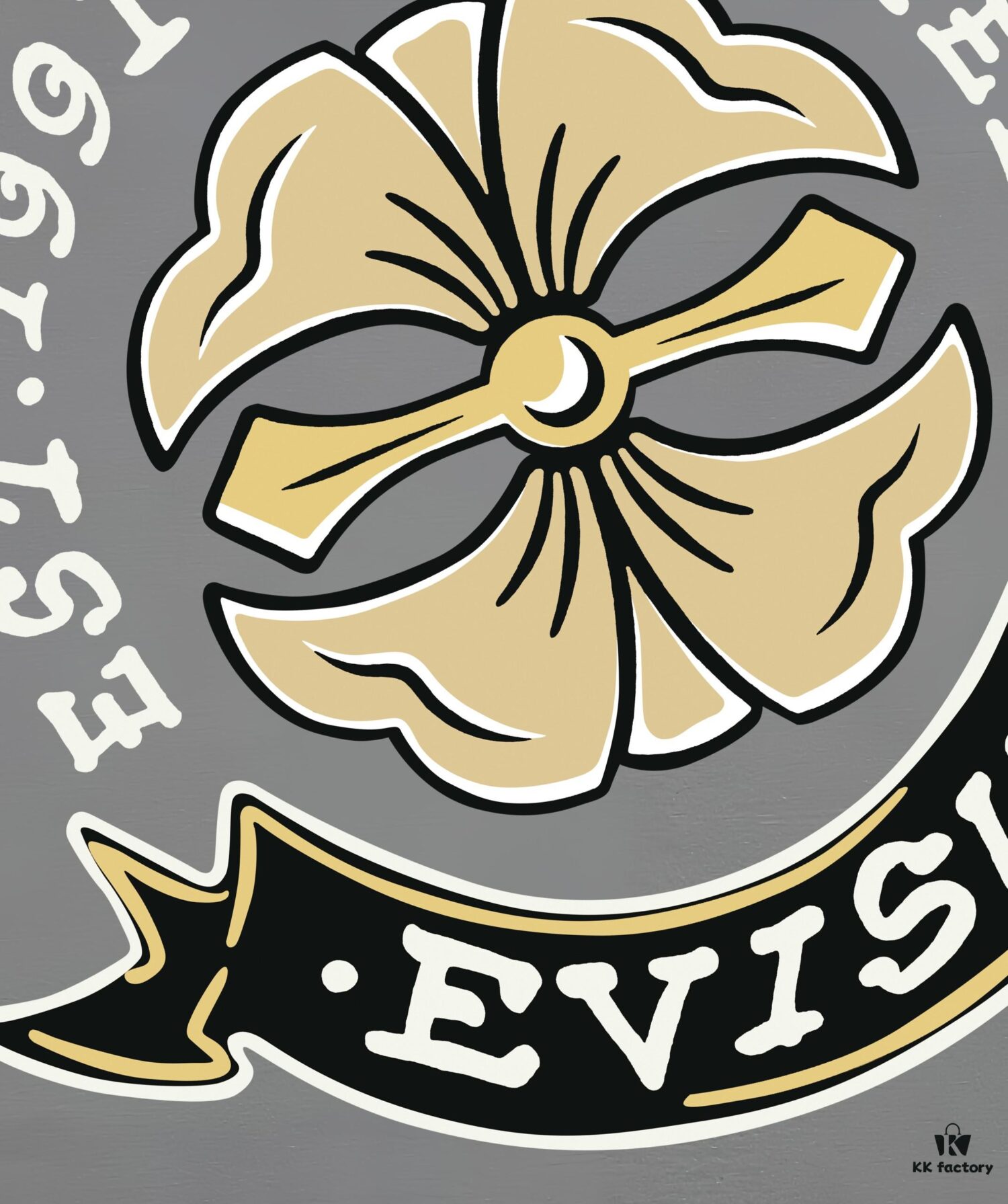 Evisu 2025 New Year God Printed T-Shirt High Version   Premium Quality   300g Double-Yarn Pure Cotton Fabric Unisex Loose Fit