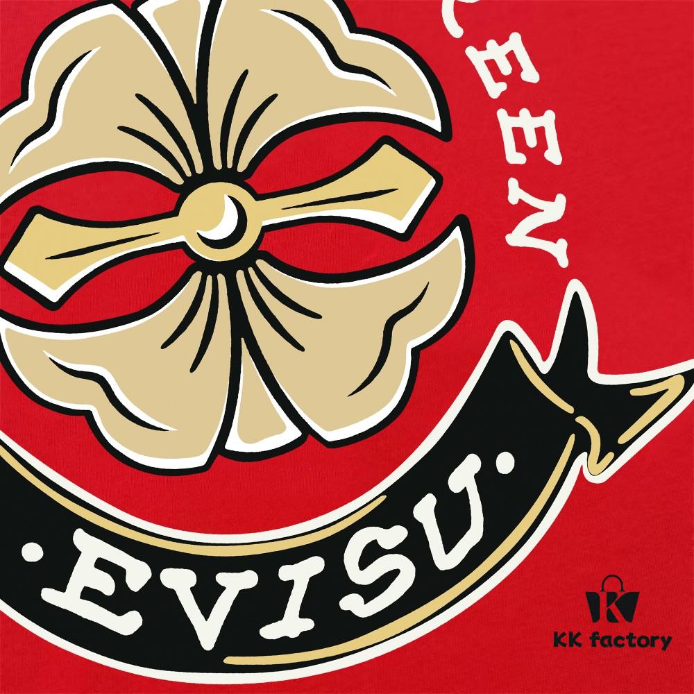 Evisu Fortune God 2025 New Print T-Shirt High Version   Premium Quality   300g Double-Yarn Pure Cotton Fabric Unisex Loose Fit