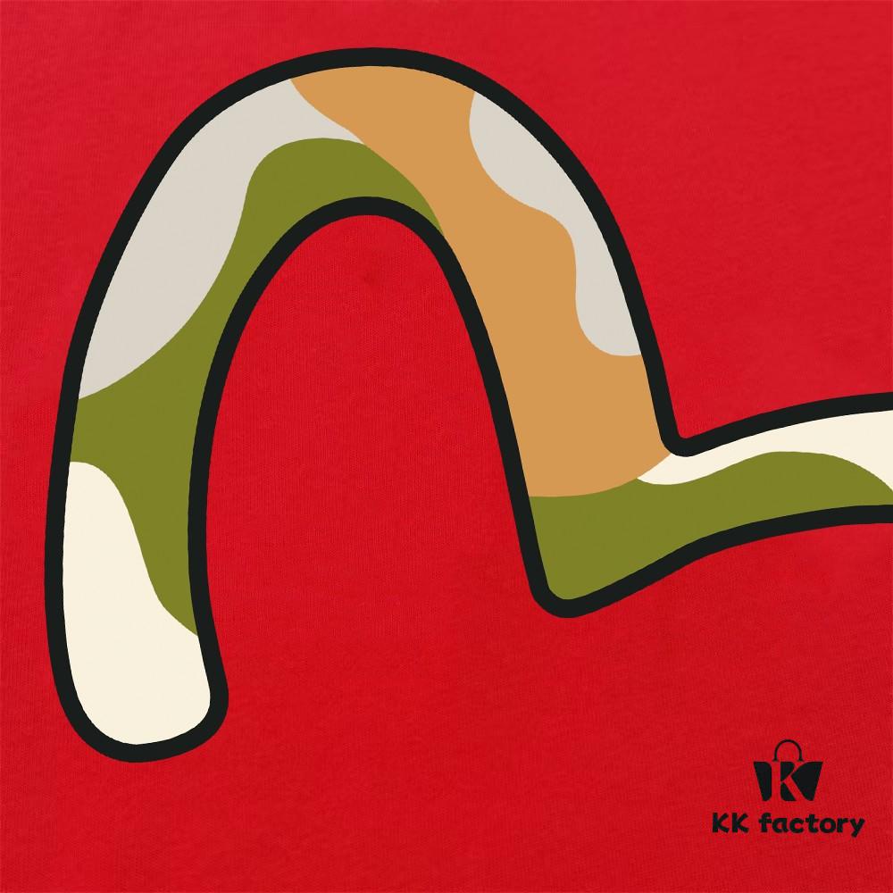 Evisu 2025 New Year God Printed T-Shirt High Version   Premium Quality   300g Double-Yarn Pure Cotton Fabric Unisex Loose Fit