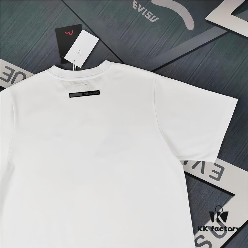 Evisu 2025 New Year God Printed T-Shirt High Version   Premium Quality   300g Double-Yarn Pure Cotton Fabric Unisex Loose Fit