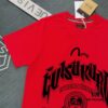 Evisu 2025 New Year God Printed T-Shirt High-Quality Version Premium 300g Double-Yarn Cotton Unisex Loose Fit T-Shirt