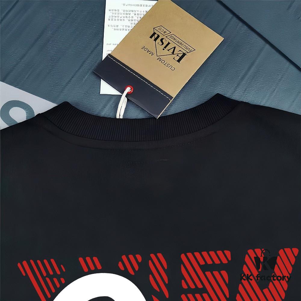 Evisu God of Fortune 2025 New Print T-Shirt High Version   Premium Quality   300g Double-Yarn Pure Cotton Fabric Unisex Loose Fit