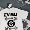 Evisu 2025 New Year God Print T-Shirt High Version   High Quality   Made of 300g Double-Yarn Cotton Fabric Unisex Loose Fit