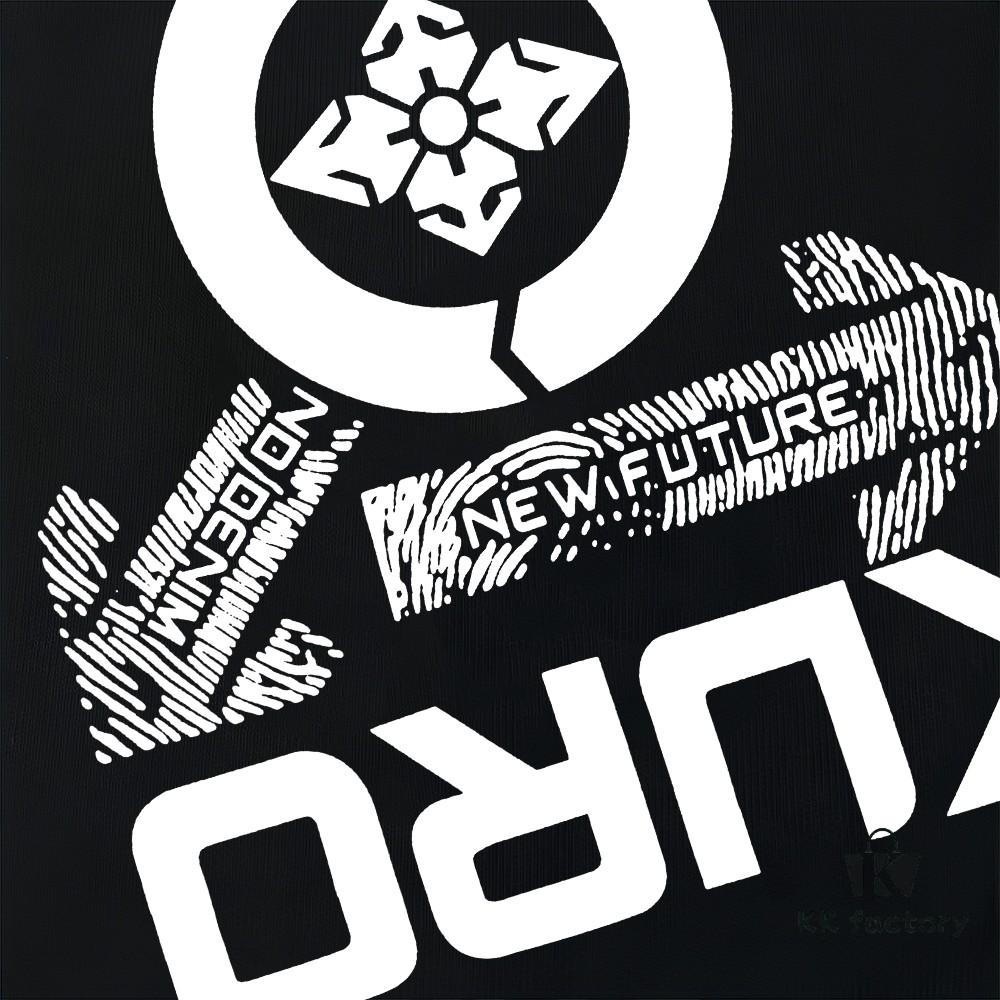 Evisu 2025 New Year God Printed T-Shirt High-Quality Version Unisex Loose Fit Cotton Double-Yarn 300gsm