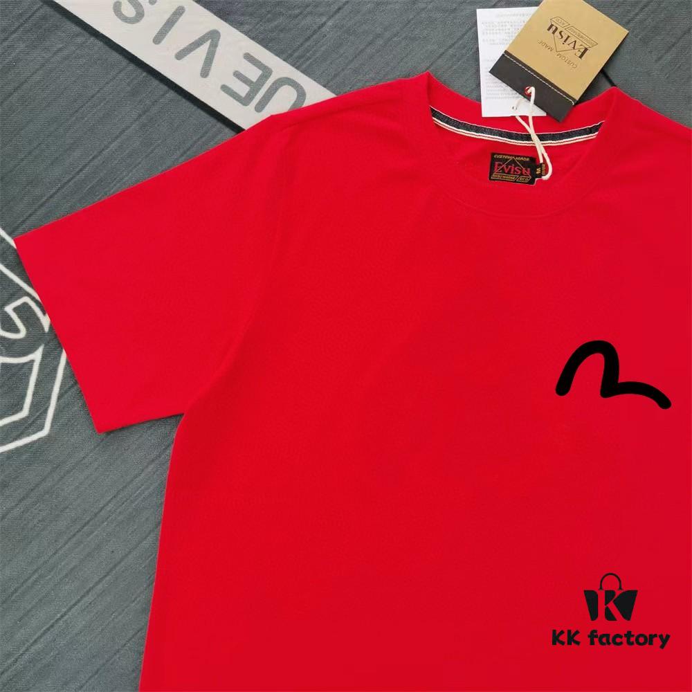 Evisu Fortune God 2025 New Print T-Shirt High Version   Premium Quality   300g Double-Yarn Pure Cotton Fabric Unisex Loose Fit