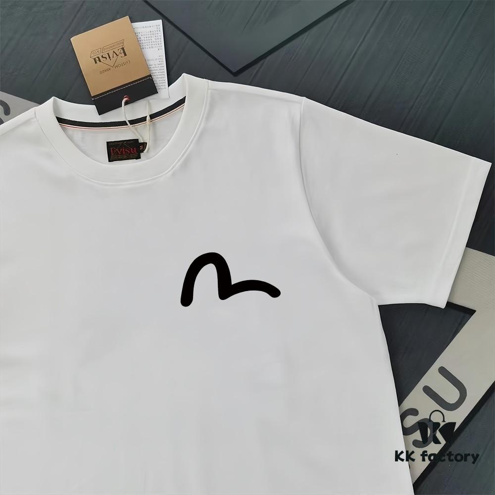 Evisu 2025 New Year God Printed T-Shirt High Version   Premium Quality   300g Double-Yarn Cotton Fabric Unisex Loose Fit