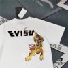 Evisu 2025 New Year God Printed T-Shirt High Version   Premium Quality   300g Double-Yarn Cotton Fabric Unisex Loose Fit