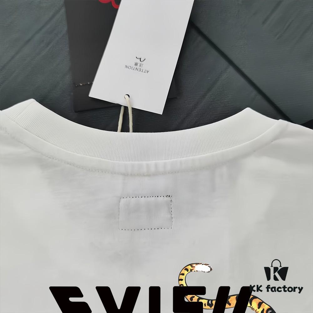 Evisu 2025 New Year God Printed T-Shirt High Version   Premium Quality   300g Double-Yarn Cotton Fabric Unisex Loose Fit