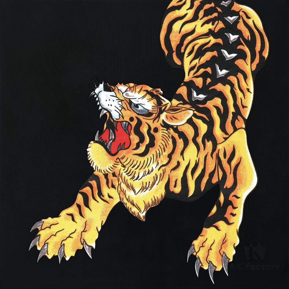 Evisu 2025 New Year God Print T-Shirt High-Quality Version   Premium Quality   Made of 300g Double-Yarn Pure Cotton Fabric Unisex Loose Fit