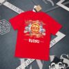 Evisu 2025 New Year God Print T-Shirt High-Quality Version   Premium Quality   Made with 300g Double-Yarn Cotton Fabric Unisex Loose Fit