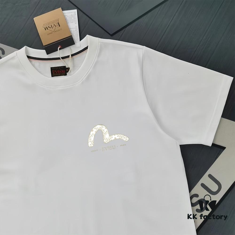 Evisu 2025 New Year God Print T-Shirt High Version   Premium Quality   300g Double-Yarn Pure Cotton Fabric Unisex Loose Fit