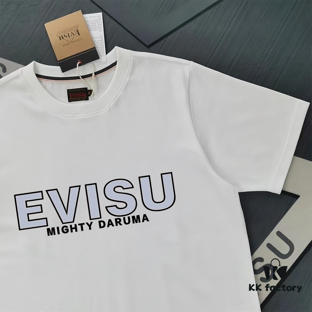Evisu 2025 New Year God Printed T-Shirt High Version   Premium Quality   300g Double-Yarn Pure Cotton Fabric Unisex Loose Fit