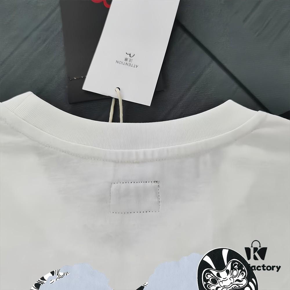 Evisu 2025 New Year God Printed T-Shirt High Version   Premium Quality   300g Double-Yarn Pure Cotton Fabric Unisex Loose Fit