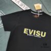 Evisu 2025 New Year God Print T-Shirt High Version   High Quality   Made of 300g Double-Yarn Cotton Fabric Unisex Loose Fit