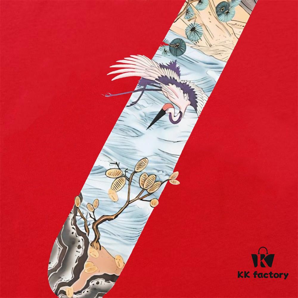 Evisu Lucky God 2025 New Print T-Shirt High Version   Premium Quality   300g Double-Yarn Pure Cotton Fabric Unisex Loose Fit