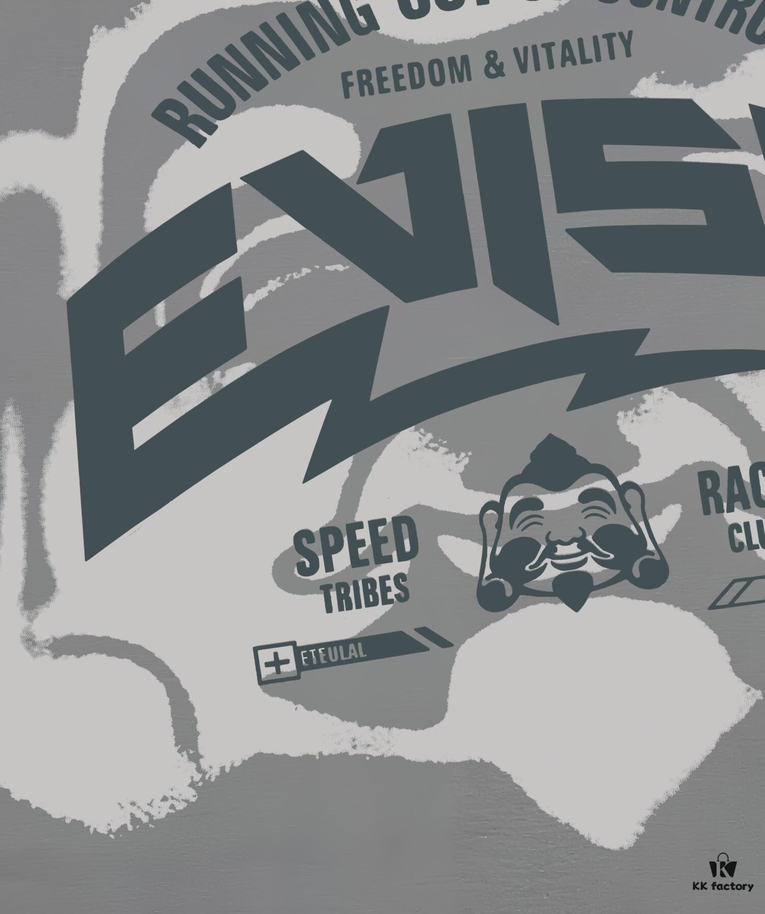 Evisu God of Fortune 2025 New Print T-Shirt High Version   Premium Quality   300g Double-Yarn Pure Cotton Fabric Unisex Loose Fit