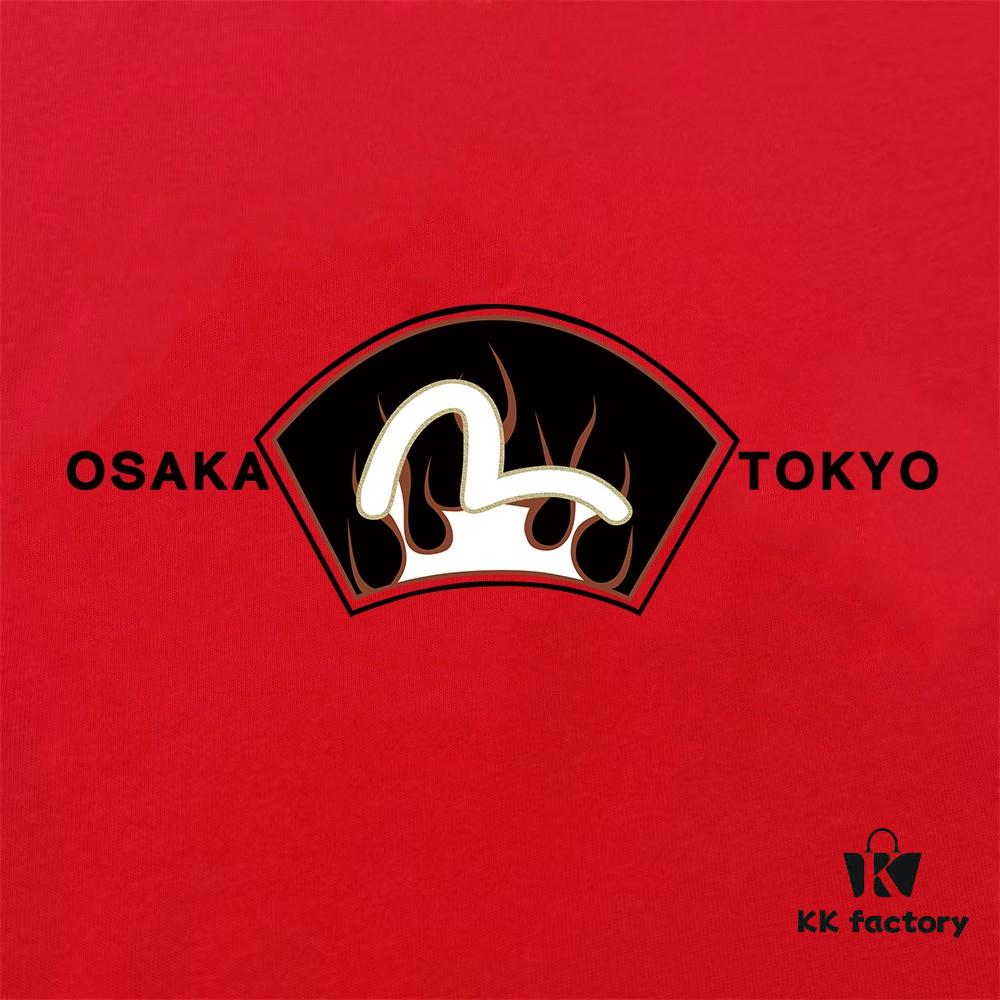 Evisu Fortune God 2025 New Print T-Shirt High Version   Premium Quality   300g Double-Yarn Pure Cotton Fabric Unisex Loose Fit