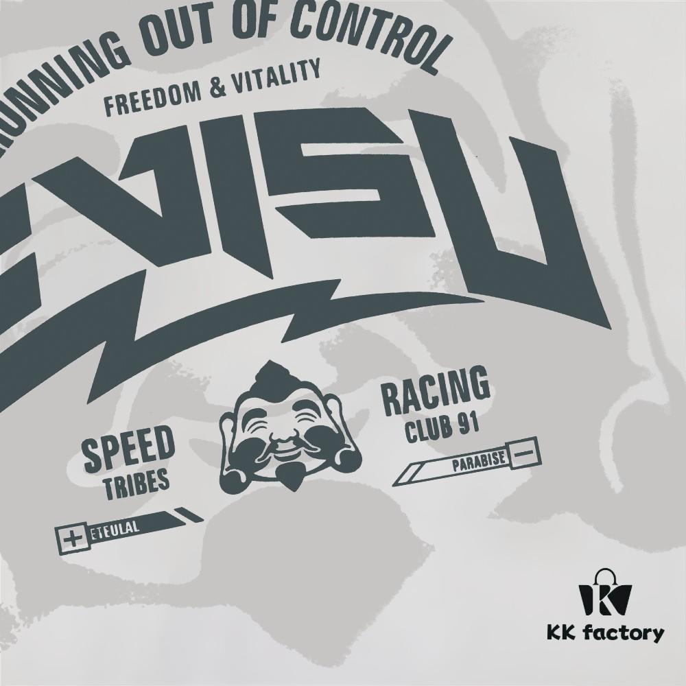 Evisu 2025 New Year God Printed T-Shirt High Version   High Quality   Made of 300g Double-Yarn Cotton Fabric Unisex Loose Fit