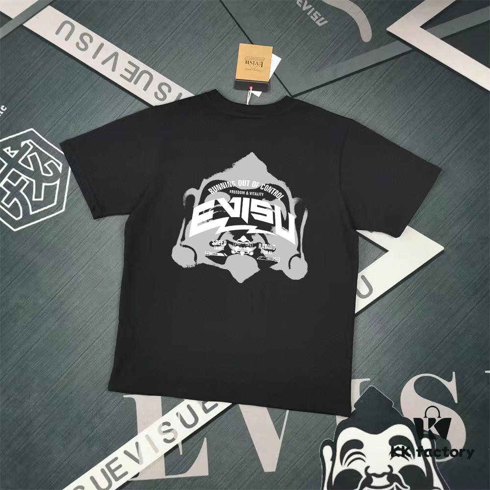 Evisu Fortune God 2025 New Print T-Shirt High Version   Premium Quality   300g Double-Yarn Pure Cotton Fabric Unisex Loose Fit