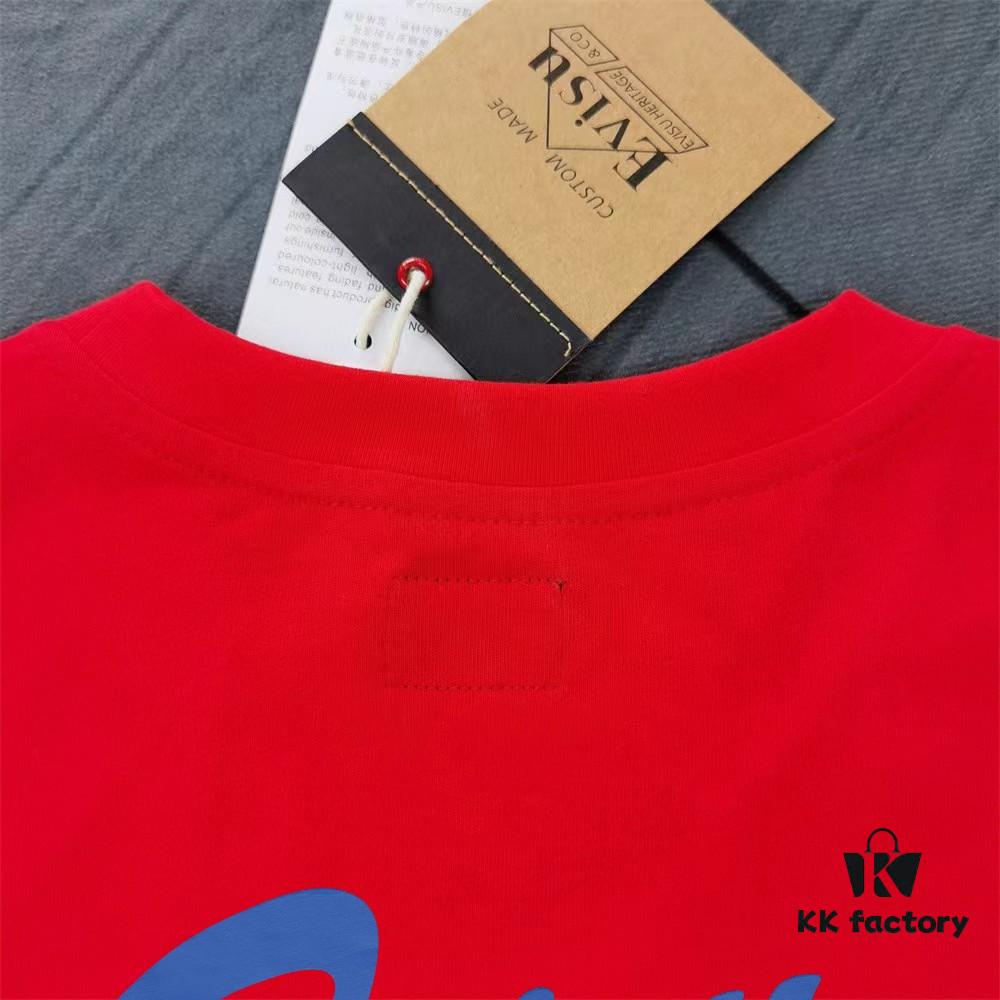 Evisu 2025 New Year God Print T-Shirt High Version   Premium Quality   300g Double-Yarn Pure Cotton Fabric Unisex Loose Fit