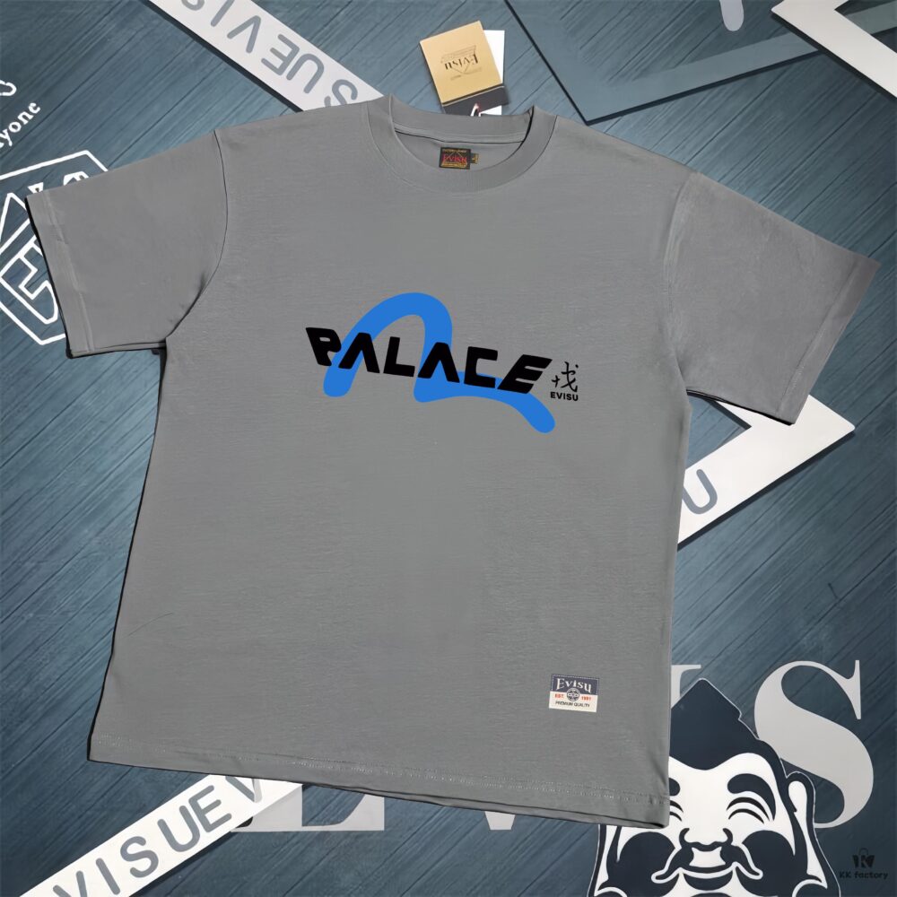 Evisu 2025 New Year God Printed T-Shirt High Version   High Quality   Made of 300g Double-Yarn Pure Cotton Fabric Unisex