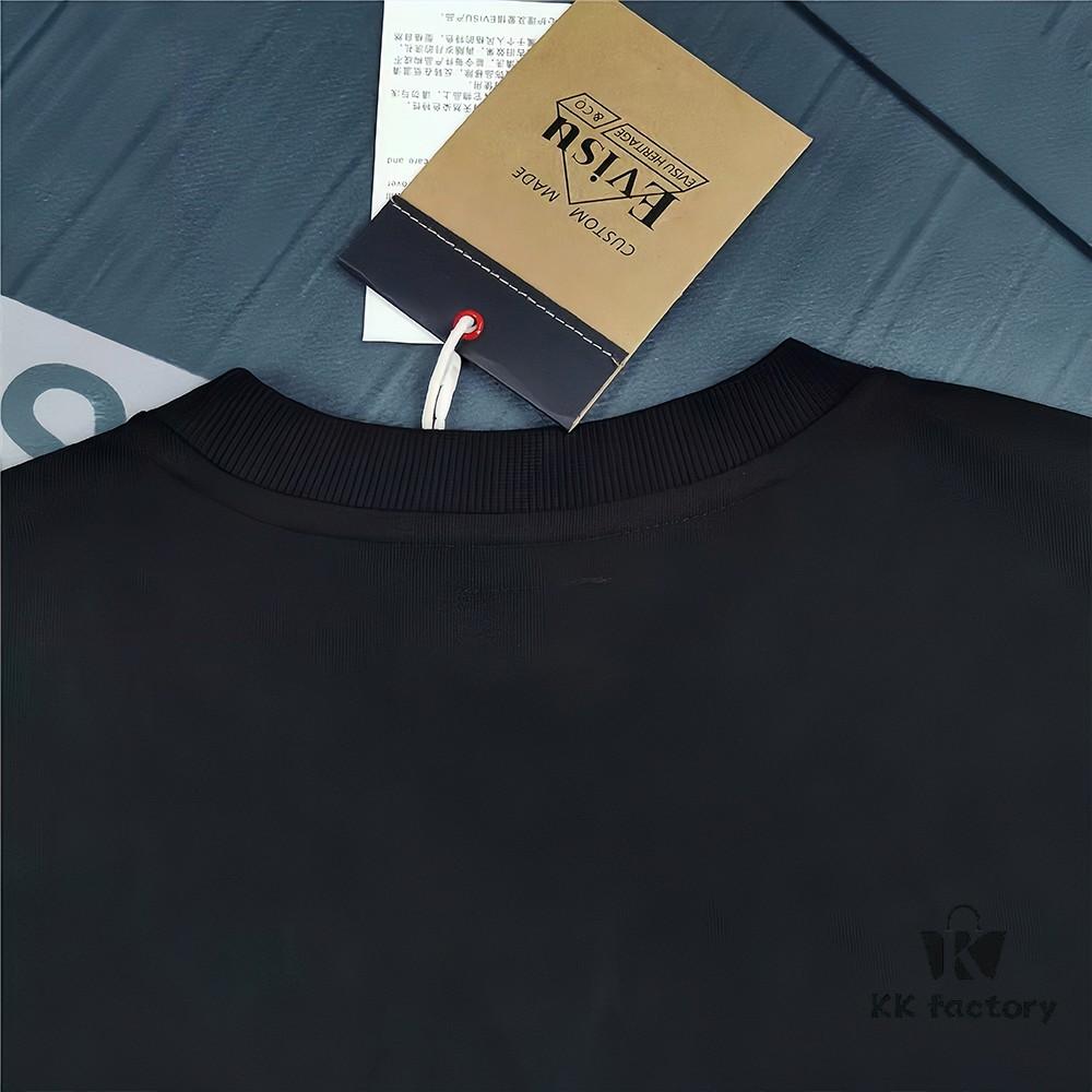 Evisu 2025 New Year God Print T-Shirt High Version   Premium Quality   300g Double-Yarn Pure Cotton Fabric Unisex Loose Fit